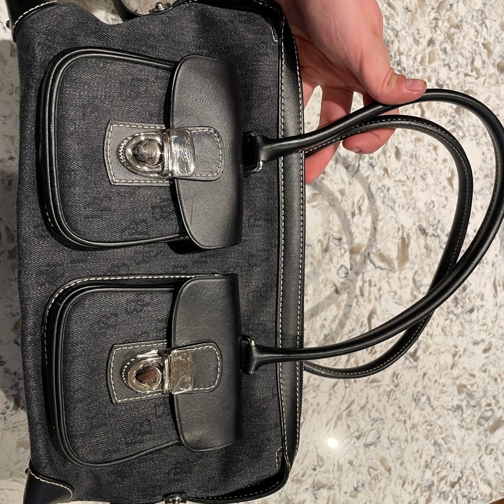 Dooney & Bourke Bags | Dooney & Burke Anniversary Signature Two Pocket Handbag